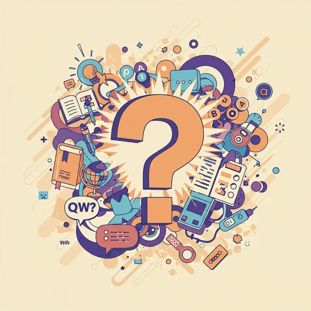 Which phrase best captures the essence of "question"?